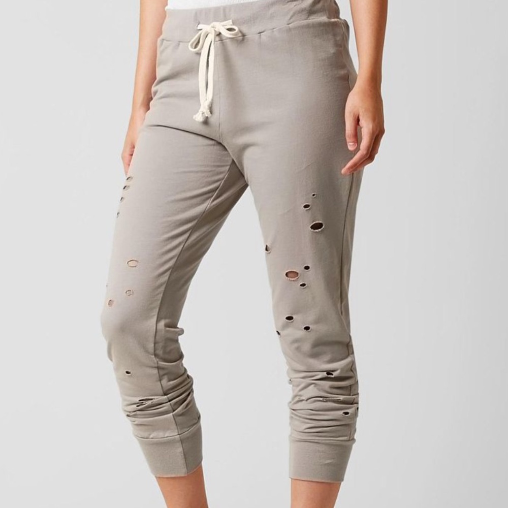 Raw Edge Jogger Sweatpants